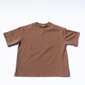 Everyday Oversized Boxy Tee - Brown