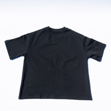 Everyday Oversized Boxy Tee - Black