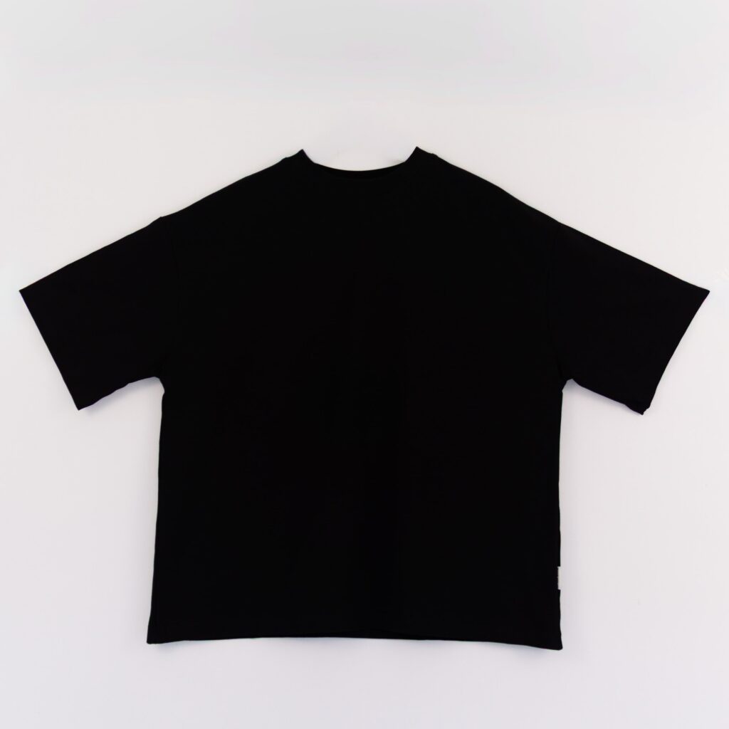 Everyday Oversized Boxy Tee - Black